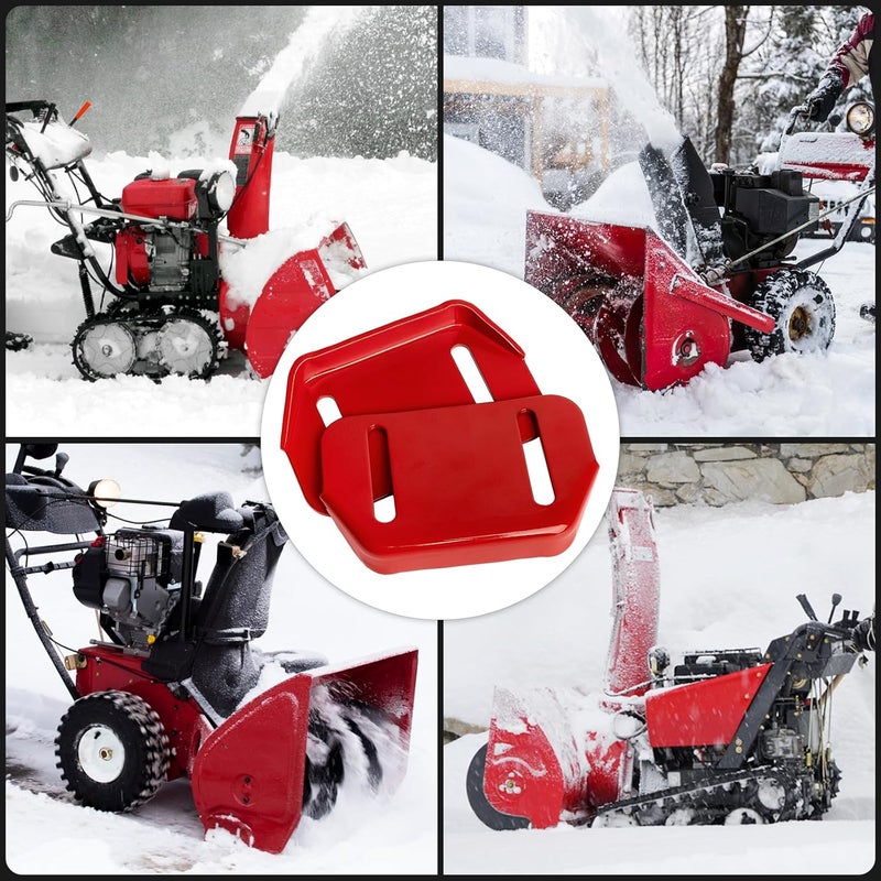 IDEASURE Replacement 784-5580 Slide Shoes Compatible with MTD 2 Stage Snowblower - Skid Shoes 784-5580-0637 fit for Troy Bilt Storm 2410 Snow Thrower, Craftsman 247 Series Yard Machines Snow Blowers - Image 5